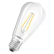 LEDVANCE SMART+ LED izzó, okos WiFi, filament, 5,5W, 2700K, E27 foglalat, 806lm, 64mm átmérő