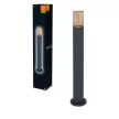 LEDVANCE álló lámpa kültéri sötétszürke Classic, IP44, E27 foglalat, 220-240V, 800mm magas, Pipe