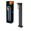 LEDVANCE álló lámpa kültéri sötétszürke Classic, IP44, E27 foglalat, 220-240V, 800mm magas, Cascade