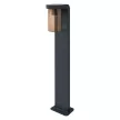 LEDVANCE álló lámpa kültéri sötétszürke Classic, IP44, E27 foglalat, 220-240V, 800mm magas, Cascade