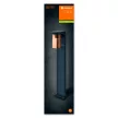 LEDVANCE álló lámpa kültéri sötétszürke Classic, IP44, E27 foglalat, 220-240V, 800mm magas, Cascade