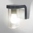 LEDVANCE fali lámpa kültéri sötétszürke, IP44, E27 foglalat, 220-240V, 180mm magas