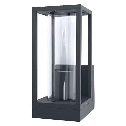 LEDVANCE fali lámpa kültéri sötétszürke, IP44, E27 foglalat, 220-240V, 245mm magas
