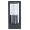 LEDVANCE fali lámpa kültéri sötétszürke, IP44, E27 foglalat, 220-240V, 245mm magas