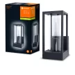 LEDVANCE fali lámpa kültéri sötétszürke, IP44, E27 foglalat, 220-240V, 245mm magas