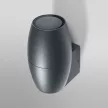 LEDVANCE fali lámpa kültéri sötétszürke, IP44, GU10 foglalat, 220-240V, 120mm magas