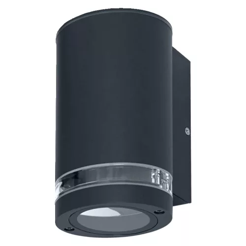 LEDVANCE fali lámpa kültéri sötétszürke, IP44, GU10 foglalat, 220-240V, 163mm magas
