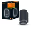 LEDVANCE fali lámpa kültéri sötétszürke, IP44, GU10 foglalat, 220-240V, 163mm magas