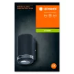 LEDVANCE fali lámpa kültéri sötétszürke, IP44, GU10 foglalat, 220-240V, 163mm magas