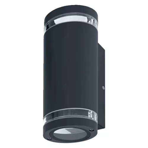 LEDVANCE fali lámpa kültéri sötétszürke, IP44, GU10 foglalat, 220-240V, 233mm magas