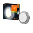 LEDVANCE Endura DISC fali lámpa kültéri acél, 8W, 3000K, IP44, 370lm, 200mm hosszú