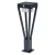 LEDVANCE Endura SOLAR napelemes kültéri lámpa fekete, 6W, 3000K, IP44, 550lm, 500mm magas