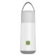 LEDVANCE NIGHTLUX LANTERN POWERBANK lámpa szürke/fehér színben, 25-45 lm fényerő, 0.50 W, 20000 h, IP20 védelemmel, 5 V DC, 3000 - 4000 K, 4058075570207