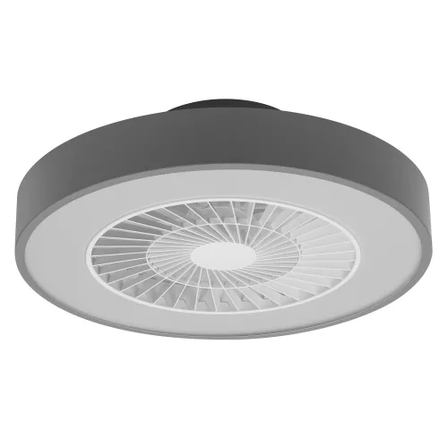 LEDVANCE SMART+ Ceiling Fan belt ventilátoros mennyezeti lámpa szürke, okos WiFi, 78W, 3000-6500K