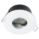 LEDVANCE RECESS DOWNLIGHT IP65 TWISTLOCK GU10 beltéri mennyezeti lámpa fehér színben, 350 lm fényerő, 4.30 W, 15000 h, IP65 védelemmel, 220-240 V AC, 2700 K, (4058075573031)