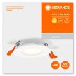 LEDVANCE Downlight belt LED mélysugárzó fehér, 4,50W, 3000K, IP20, 240lm, 25000 óra élettartam