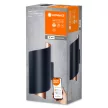 LEDVANCE SMART+ Orbis Twist fali lámpa fekete, 12W, 3000-6500K, IP20, 700lm, 30000 óra élettartam