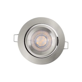 LEDVANCE LED spot beltéri nikkel, 4,90W, 2700K, IP20, 380lm, 15000 óra élettartam, 220-240V