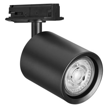 LEDVANCE sínes lámpa beltéri fekete, IP20 védelem, GU10 foglalat, 220-240V, 93mm magas