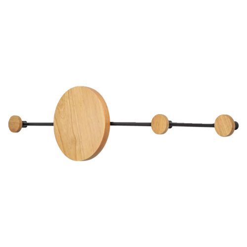 LEDVANCE Decor Perchero LED lámpatest fekete, 6W, 3000K, IP20, 80lm, 30000 óra élettartam, 220-240V