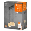 LEDVANCE SMART+ fali lámpa beltéri fekete, 21W, 3000-6500K, IP20, 1200lm, 30000 óra élettartam