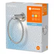 LEDVANCE LED lámpatest beltéri ezüst, 0,18W, 3000K, IP44, 10lm, 25000 óra élettartam, 223mm széles