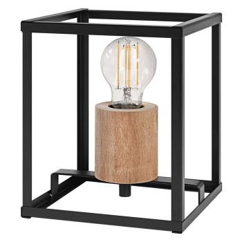 LEDVANCE Decor Nairobi LED lámpatest beltéri fekete, IP20, E27 foglalat, 220-240V, 203mm magas