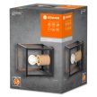 LEDVANCE Decor Nairobi LED lámpatest beltéri fekete, IP20, E27 foglalat, 220-240V, 170mm magas