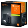 LEDVANCE Endura Cube kültéri fali lámpa fekete, IP44 védelem, GU10 foglalat, 220-240V