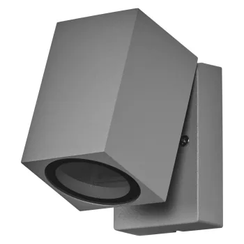 LEDVANCE Endura Cube kültéri fali lámpa ezüst, IP44 védelem, GU10 foglalat, 220-240V