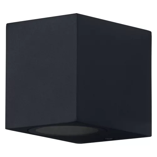 LEDVANCE Endura Square kültéri fali lámpa fekete, IP44, GU10 foglalat, 220-240V, 81mm széles