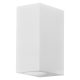 LEDVANCE Endura Classic Square kültéri fali és folyosó lámpatest fehér színben, GU10 foglalattal, IP44 védettséggel, 5 év garanciával, 220-240V ( 4058075763685 )