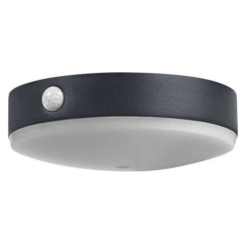 LEDVANCE Endura solar napelemes kültéri lámpa fekete, 6W, 3000K, IP44, 500lm, 25000 óra élettartam