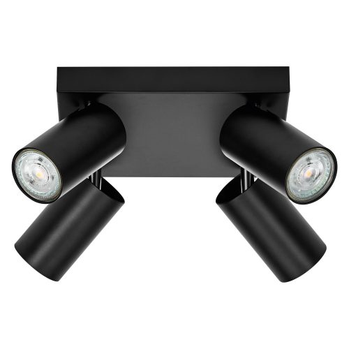 LEDVANCE LED spot fekete, 13,6W, 2700K, IP20, 920lm, 25000 óra élettartam, 220-240V, 200mm széles