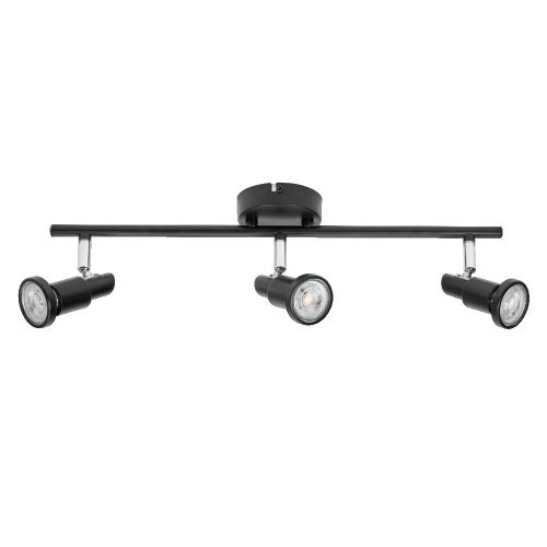 LEDVANCE LED Spot Black beltéri fali lámpa fekete, IP20, GU10 foglalat, 155mm magas, 486mm