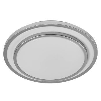 LEDVANCE Orbis BERLIN mennyezeti lámpa beltéri ezüst, 16W, 3000K, IP20, 1000lm, 50000 óra élettartam