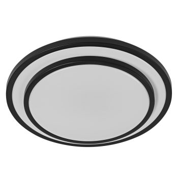 LEDVANCE Orbis BERLIN mennyezeti lámpa fekete, 16W, 3000K, IP20, 1000lm, 50000 óra élettartam