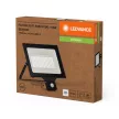 LEDVANCE LED fényvető fekete, szenzoros, 100W, 4000K, IP44, 10000lm, 25000 óra élettartam, 220-240V