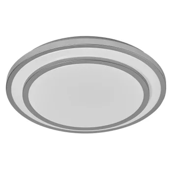 LEDVANCE Orbis BERLIN mennyezeti lámpa beltéri ezüst, 24W, 3000K, IP20, 1500lm, 50000 óra élettartam