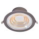 LEDVANCE Decor Filament Downlight beltéri lámpatest alumínium színben, 800 lm, 9W teljesítmény, 25000h élettartammal, IP20, 3 év garanciával, 2700K, 220-240V ( 4058075832978 )