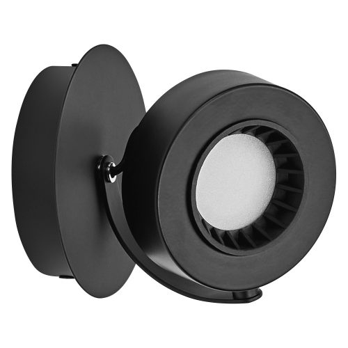 LEDVANCE DECOR SPOT VENUS BLACK mennyezetre szerelhető állítható SPOT lámpa fekete színben, 210 lm, 5,5W teljesítmény, 30000h élettartammal, IP20, 5 év garanciával, 3000K, 220-240V ( 4058075833630 )