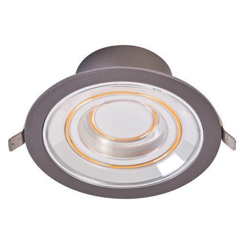 LEDVANCE Decor Filament Downlight beltéri lámpatest alumínium színben, 600 lm, 7W teljesítmény, 25000h élettartammal, IP20, 3 év garanciával, 2700K, 220-240V ( 4058075833951 )