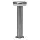 LEDVANCE Endura Hybrid Bollard Mari kültéri álló lámpatest acél színben, 240lm, 4W teljesítmény, 25000h élettartammal, IP44, 5 év garanciával, 3000K, 12V ( 4058075834521 )