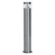 LEDVANCE Endura Hybrid Bollard Orion kültéri álló lámpatest acél színben, 170lm, 2W teljesítmény, 25000h élettartammal, IP44, 5 év garanciával, 3000K, 12V ( 4058075834545 )