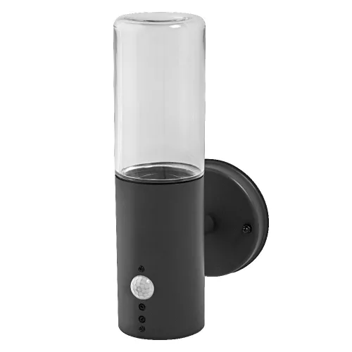 LEDVANCE Endura Figo fali lámpa kültéri sötétszürke, IP44, E27 foglalat, 220-240V, 270mm magas