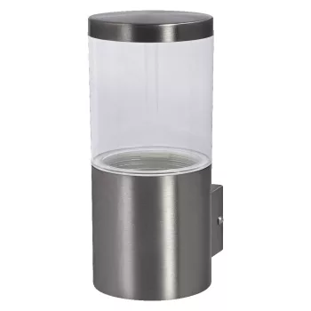 LEDVANCE Endura Ebro fali lámpa kültéri acél, IP44, E27 foglalat, 220-240V, 230mm magas