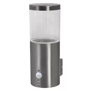 LEDVANCE Endura Ebro fali lámpa kültéri acél, IP44, E27 foglalat, 220-240V, 260mm magas