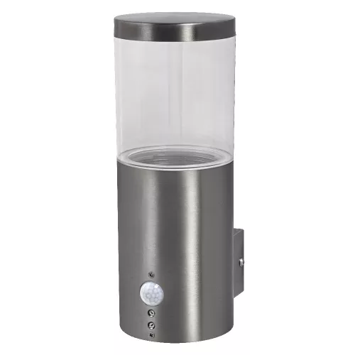 LEDVANCE Endura Ebro fali lámpa kültéri acél, IP44, E27 foglalat, 220-240V, 260mm magas