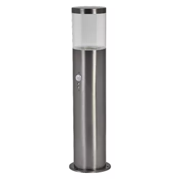 LEDVANCE Endura Ebro fali lámpa kültéri acél, IP44, E27 foglalat, 220-240V, 490mm magas