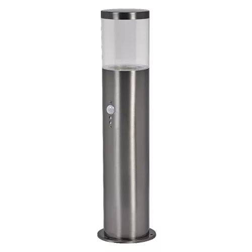 LEDVANCE Endura Ebro fali lámpa kültéri acél, IP44, E27 foglalat, 220-240V, 490mm magas